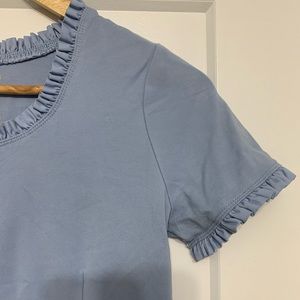~vintage~ Jaanuu Scrub Top & pants in Ceil Blue